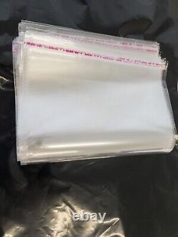 Clear Seal & Peel Transparent Cellophane Plastic Bags See Through Opp Bags UK