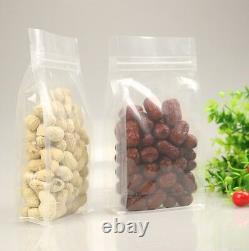 Clear Seal Plastic Self Seal Bags Seal Plastic Food Pouches Packaging Reclosable