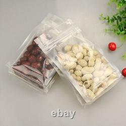 Clear Seal Plastic Self Seal Bags Seal Plastic Food Pouches Packaging Reclosable