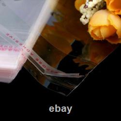 Clear Self Adhesive Peel & Seal Cellophane Plastic OPP Transparent packing Bags