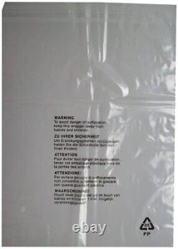 Clear Self Adhesive Plastic Garment Clothing Display Bags 100% Degradable Bags
