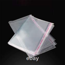 Clear Self Adhesive Seal Plastic Bags OPP Poly Seal Packing Bags Cellophane