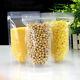 Clear Stand Up Zip Lock Bags Plastic Pouches Food Storage Packaging Resealable