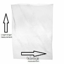 Clear Thick 200g Polythene Plastic Bags 7 x 9 Strong Storage Crafts 100 200 500