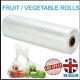 Clear Vegetable Roll Plastic Polythene Knot Bags Butchers Meat Fruit Grocery Bag