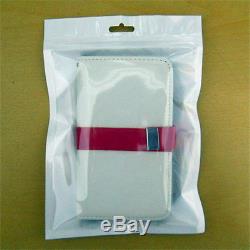 Clear/White Reclosable Mylar Zip Lock Bags Aluminum Foil Plastic Bag Wholesale