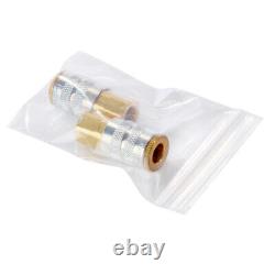 Clear Zip Seal Plastic Bags Jewelry Zipper Top Lock Reclosable Baggies 2 mil
