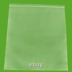 Clear Ziplock Reclosable Plastic Bag, 4 Mil, 18 x 20 500 Pieces