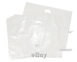 Coloured Plastic Carrier Bags Gift Shop Strong Patch Handle Bag Boutique Retail