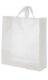 Count Of 200 Jumbo Clear Plastic Frosted Shopping Bag 16 X 6 X 19