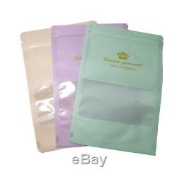Crown Print Plastic for Zip Bags Clear Lock Window Poly Reclosable Food Pouches