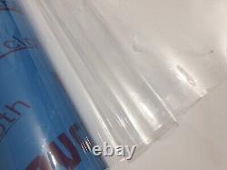 Crystal Glass PVC Fabric Waterproof Bag Table Virus Boat Vinyl Clear Plastic