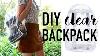 Diy Transparent Bag Backpack Diy Dupes 3