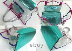 DSQUARED2 Dsquared Mykonos transparent tote bag / plastic bag clear 2314