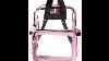 Dalix Clear Backpack Bags Smooth Plastic Purple Royal Navy Blue Pink Black Yellow