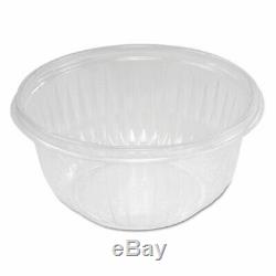 Dart Presentabowls Clear Bowls, Plastic, 16 Oz, 63/Bag, 504/Carton