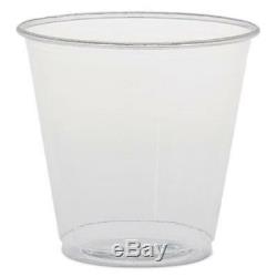 Dart TK35 Plastic Sampling Cups, 3.5 Oz, Clear, Polystyrene, 100/bag, 25