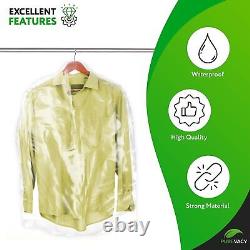 Dry Cleaning Bags Roll of 350 pcs, 21 x 4 x 72 Clear Plastic Garment Bags