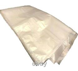 EXTRA HEAVY DUTY CLEAR POLYTHENE BAG (20 x 30 inch) Plastic 500G Rubble Sacks kt