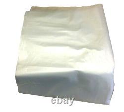 EXTRA HEAVY DUTY CLEAR POLYTHENE BAG (20 x 30 inch) Plastic 500G Rubble Sacks kt