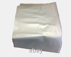 EXTRA HEAVY DUTY CLEAR POLYTHENE BAG (20 x 30 inch) Plastic 500G Rubble Sacks kt