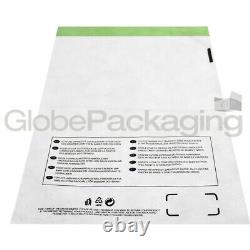 Eco-friendly Clear Mailing Packaging Bags Postage Mailers All Sizes & Qty's