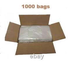 Extra Strong 200G Clear Rubbish Bin Bags Refuse Sacks Virgin Waste 18x32x39