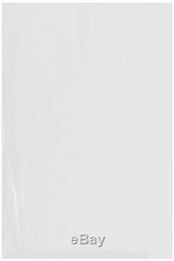 Flat Open Clear Plastic Poly Bags, 4 Mil, 20 x 30, pack of 250
