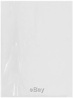 Flat Open Clear Plastic Poly Bags, 4 Mil, 36 x 48, pack of 100