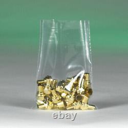 Flat Poly Bag, 12 x 24 Inch, 1000 Pack, 2 Mil, Clear