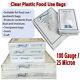Food Grade Bags Sandwich Storage Bag Polythene Plastic Clear Brand Worthminster