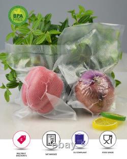 Food Vacuum Sealer Bags Embossed Bpa Free 90 Micron