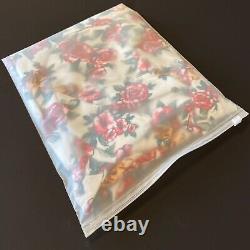 Frosted Clear Zipper Plastic Poly Bags Matt for Apparel Packaging Bags Clothing
