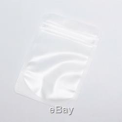 Frosted Stand Up Plastic Bags for Zip Reusable Poly Lock Heat Seal Storage Packs