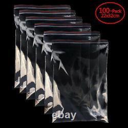 GRIP SEAL BAGS 14 x 18, Self Resealable Clear Polythene Plastic Zip Lock Bags