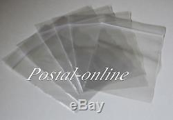 GRIP SEAL BAGS RESEALABLE POLYTHENE PLASTIC zip 10x14 or 11x16 clear poly plain