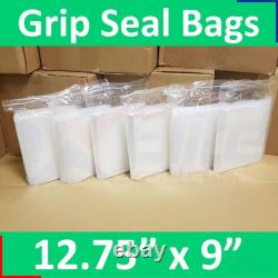 GRIP SEAL BAGS Self Resealable Clear Polythene Poly Plastic Zip Lock All Sizes