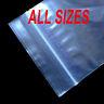 Grip Seal Bags Self Resealable Poly Clear Mini & Large Plasticall Sizes
