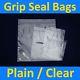 Grip Seal Bags Wholesale Prices Self Resealable Poly Plastic Clear All Sizes