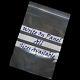 Grip Seal Bags With Write On Panel Self Seal Resealable Clear Polythene Plastic