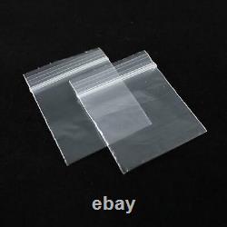 GRIPSEAL BAGS Resealable Clear Plastic Polythene Grip Seal Poly Bags
