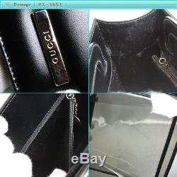 GUCCI Plastics 2WAY handbag 001.2058.1774.5 clear Shoulder Bag GUCCI