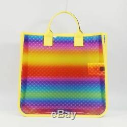 GUCCI Tote Bag Clear Tote GG Rainbow 550763 from Japan 20274440