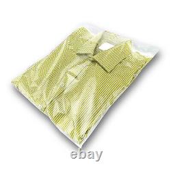 Garment Shirt Clothes Bags Peel & Seal Clear Polythene Plastic Bags Mailers