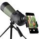 Gosky 20-60x60 Hd Spotting Scope With Tripod, Carrying Bag And Scope Phone 45