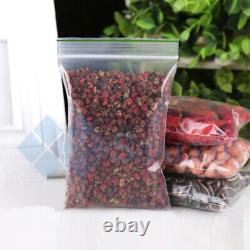 Grip Seal Bag Resealable Zip Lock Plastic Bags Reusable Clear Poly Bag All Sizes