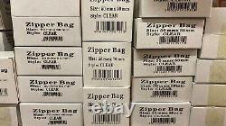 Grip Seal Bag Self Resealable Clear Plastic Mini Zip Lock Bags ALL SIZES AMOUNT