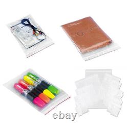 Grip Seal Bags 12.75x12.75 324x324mm Self Press Poly Plastic Clear Zip Lock Bag