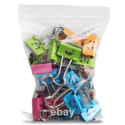 Grip Seal Bags 15x20 381x508mm Self Press Poly Plastic Clear Zip Lock Bag