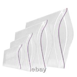 Grip Seal Bags 6x9 152x229mm Self Press Poly Plastic Clear Zip Lock Bag